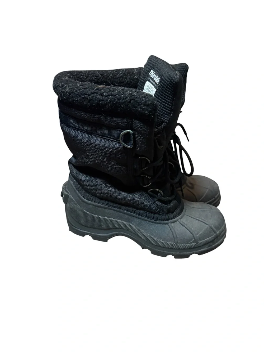 Sorel Cumberland Winter Snow Boots Black Insulated Women’s Size 7 Waterproof